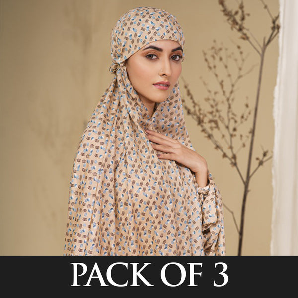 Namaz Chadar - Pack of 3